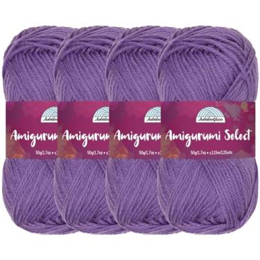 Imagem de Fio JubileeYarn Amigurumi Select - Acrílico para Bebês - Clematis - 4 novelos