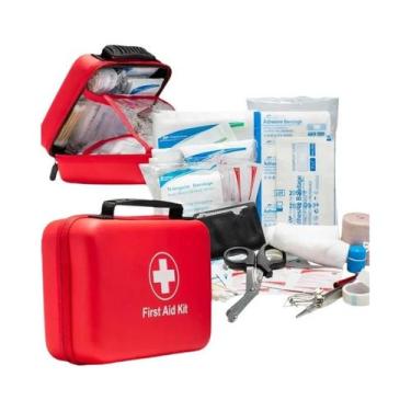 Imagem de Kit de primeiros socorros essencial para casa, camping, caminhadas, vi