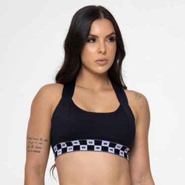 Imagem de Top Black Chess Donna Carioca-Feminino