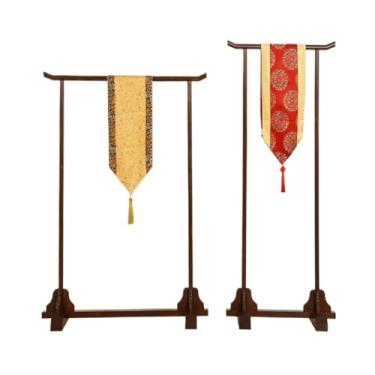 Imagem de Cabideiro de chão Suporte de madeira para roupas de chão, suporte de roupas móvel retrô, cafeteria de quarto, não ocupa espaço para árvores (Y, C) (X A)