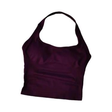 Imagem de Top De Yoga Feminino Sexy Com Alças, Rápido Secagem, Com Suporte Integ