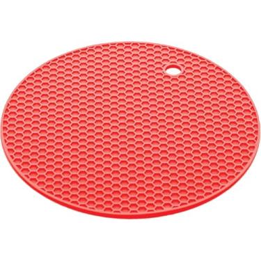 Imagem de Descanso para Panela Redondo de Silicone 18cm