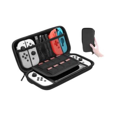 Imagem de Capa Protetora Para Nintendo Switch Joy Con Bolsa Estojo Acessórios De