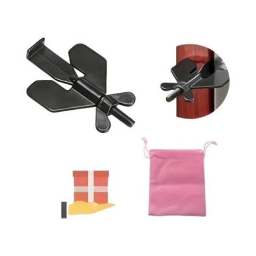 Imagem de Trava De Porta Antifurto Portátil Para Hotel, Segurança Para Viagens, 