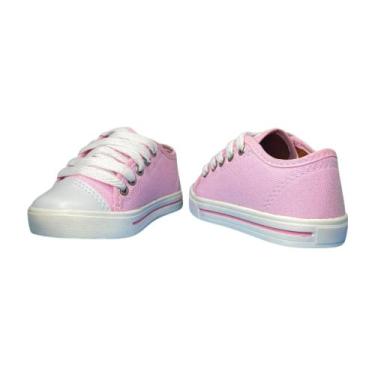 Imagem de Tenis Infantil Unissex All Starzinho Macio e Super Confortavel, Rosa, 