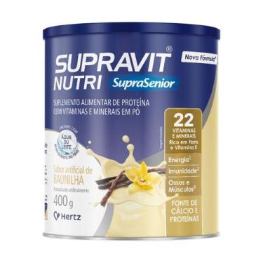 Imagem de Supravit Nutri SupraSenior Suplemento Alimentar Sabor Baunilha 400g