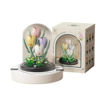 Imagem de Brinquedo Criativo De Quebra-Cabeça Para Meninas Blocos De Montar Casa