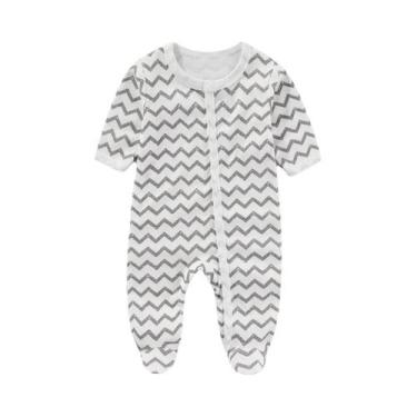 Imagem de Macacão Para Bebê Menina Ou Menino, Confortável Para Outono E Inverno,