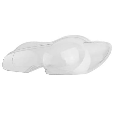 Imagem de Compatível Com jaguar xf 2008 2009 2010 2011 frente do carro farol lente capa faróis escudo abajur transparente habitação sombra de lâmpada de vidro(1PCS Left Side)
