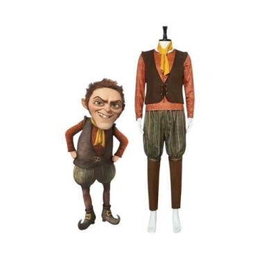 Imagem de Fantasia De Halloween Shrek 2025, Fantasia De Monstro Anão Rei - NONE,