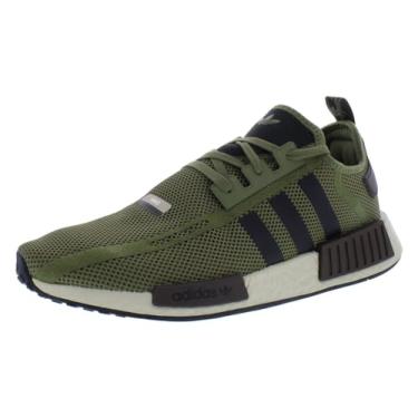 Imagem de adidas NMD R1 masculino, Focus Olive/Core Black/Shadow Olive-Green, 40