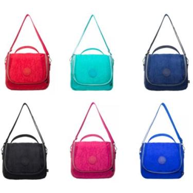 Imagem de Lancheira Escolar Lisa Nylon Juvenil Térmica - yepp, PRETA