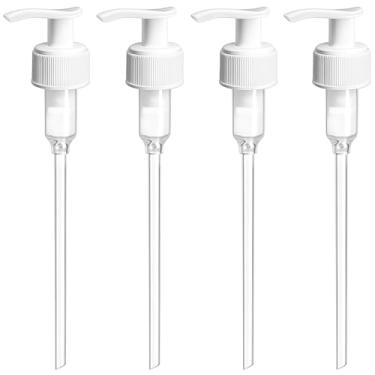 Imagem de BAR5F Bomba de sabão e loção, serve na maioria das garrafas de sabão Castela de 947 ml, pescoço 28/410, 2cc dispensado por bomba sem BPA (pacote com 4)