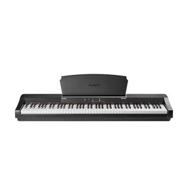 Imagem de Piano digital Alesis 88 teclas com ação de martelo graduada - Bivolt