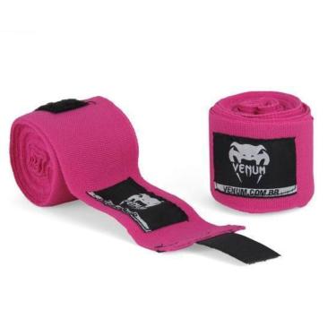 Imagem de Bandagem de Boxe Venum 4m - Rosa-Unissex