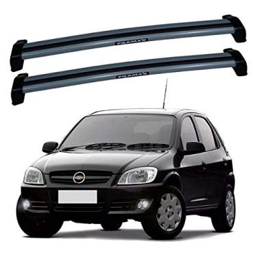 Imagem de Rack Eqmax New Wave Celta 2000 2001 2002 2003 2004 2005 2006 2007 2008 2009 2010 2011 // Prisma 2007 2008 2009 2010 2011 2012 Cinza