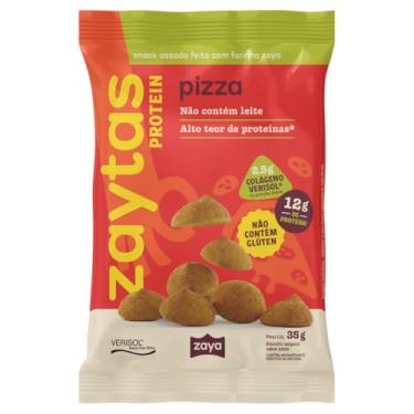 Imagem de Snack Assado Pizza Zaytas Protein Pacote 35g