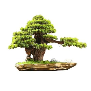 Imagem de Plantas falsas para mesa, simulação, vegetação, paisagismo, entrada, armário, mesa lateral, decoração de hotel, decoração de árvore