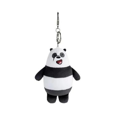 Imagem de Chaveiro De Pelúcia We Bare Bears De 12cm, Ursos Grizzly, Panda E Urso