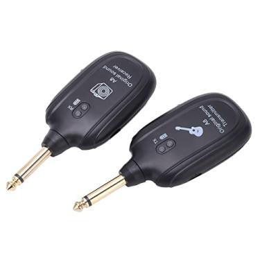 Imagem de Dpofirs de Guitarra Sem Fio, Transmissão Confiável, Captador de Longa Distância Com Bateria Recarregável Usb, Conjunto para Uso Interno e Externo