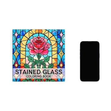 Imagem de Livro De Colorir Para Adultos: Desenhos Vibrantes De Flores, Livro Cri