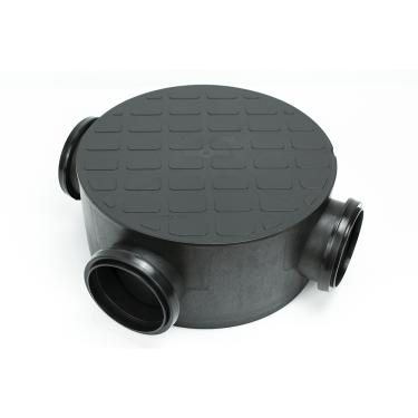 Imagem de Caixa Inspeção Com Prolongador Dn100 Passagem Esgoto Tampa R