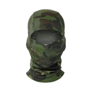 Imagem de Máscara Facial Completa Camuflada Unissex Com Proteção Solar, Respiráv