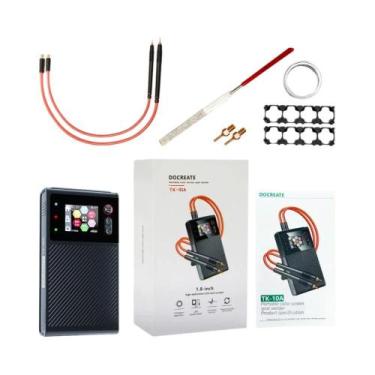 Imagem de Soldador Portátil De Ponto 1200A Com Display LCD, Bateria 8000mAh, Pul