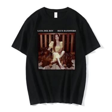 Imagem de Camiseta plus Size Com Estampa Gráfica Lana Del Rey LDR Para Mulheres,