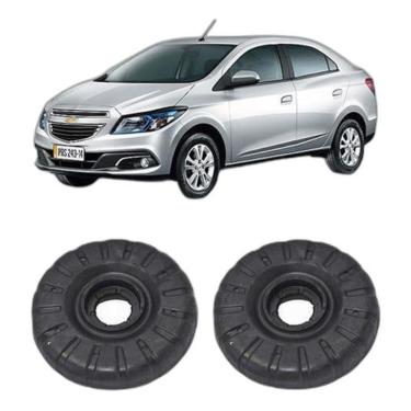 Imagem de Par Batente Amortecedor Dianteiro Gm Prisma 2017 2018 2019