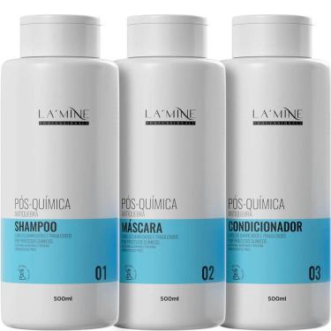 Imagem de La'mine Pós Química - Kit Antiquebra Trio (3 Produtos)