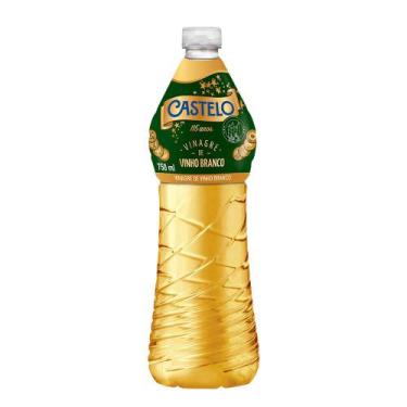 Imagem de Vinagre de Vinho Branco Castelo 750ml