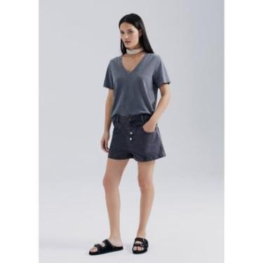 Imagem de Shorts De Sarja Feminino Estonado Hering-Feminino