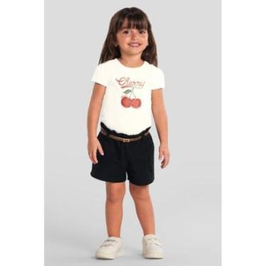 Imagem de Conjunto infantil menina de cereja Mundi-Feminino
