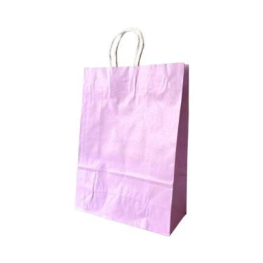 Imagem de Sacola Presente Papel Kraft Premium 24X10X33Cm - 10 Unidades - Db