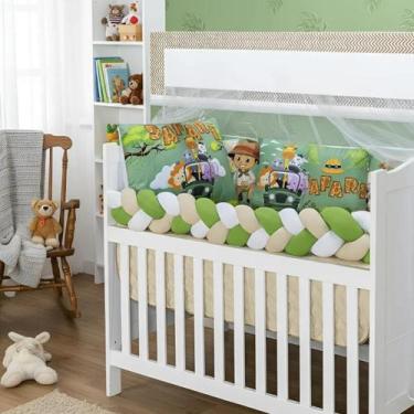 Imagem de Kit Berço 10 Peça Baby Dream Super Macio E Prático Para Bebê - De Luca