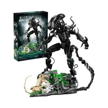 Imagem de Conjunto De Blocos De Montar Monstro Alienígena 958 Peças Kit De Monta