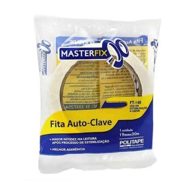 Imagem de Fita Adesiva Autoclave 19mmx30mm Masterfix
