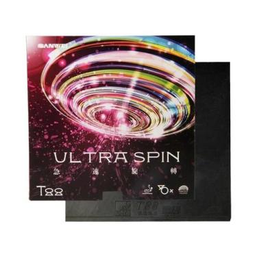 Imagem de Borracha De Tênis De Mesa Ultra Spin SANWEI T88 Semi-aderente Para Con