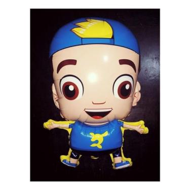 Imagem de Balões Metalizados Luccas Neto 78x49cm Festas Aniversario - Minha Torr