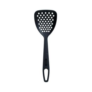 Imagem de Escumadeira de Nylon Supreme Preta Cozinha Utensílios MTA - 8643