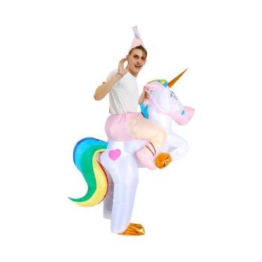 Imagem de Fantasia Inflável De Galinha/galo Para Adultos, Divertida, Para Usar N