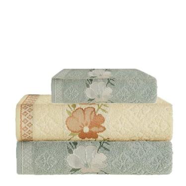 Imagem de Jogo Toalhas Banho Karsten Yuna 3 Peças