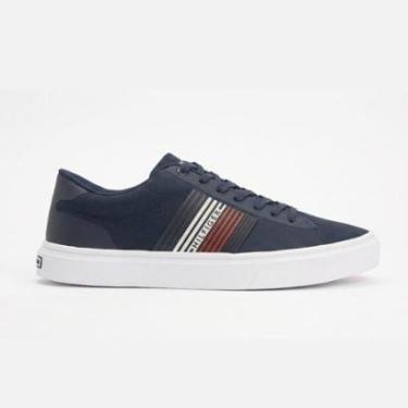 Imagem de Tênis Clássico Malcom Tommy Hilfiger Azul Marinho-Masculino