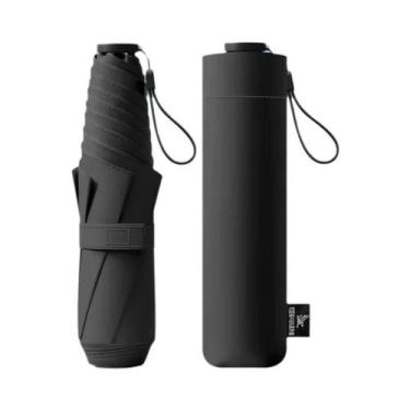Imagem de Guarda-chuva Manual Portátil Estilo Japonês 125g Proteção UV Resistent