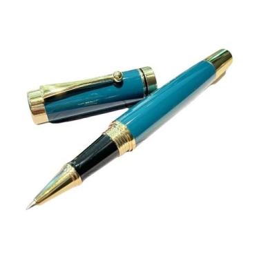 Imagem de Caneta-tinteiro De Metal De Luxo Com Tampa Ergonômica De Torção E Pont
