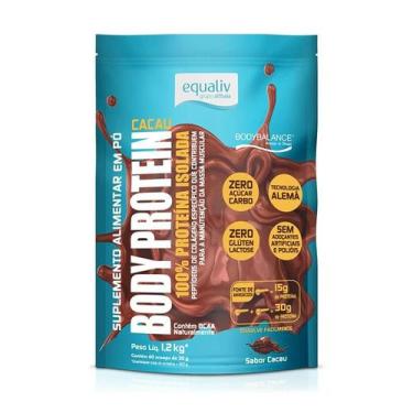 Imagem de Body Protein Cacau Proteína Isolada 1,2Kg Equaliv