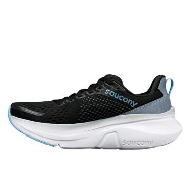 Imagem de Saucony Tênis feminino Guide 17, Preto/neblina, 5.5 X-Wide