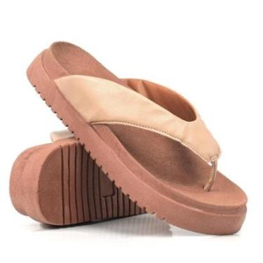 Imagem de Sandália Chinelo Papete Feminina Asa Delta De Dedo Moda Confortável-Feminino