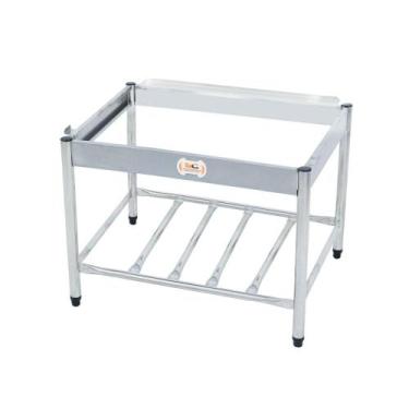 Imagem de Cavalete de Apoio Inox Chapa Char Broiler Americana CG90 CGG90 Mod CEC